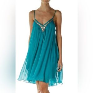 Express Mini Dress Beaded Accent